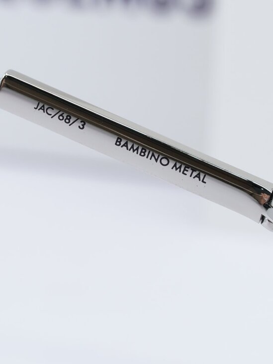 Jacquemus BAMBINO METAL JAC/68 C3 Cat Eye Sunglasses - Silver/Grey - Picture 10 of 12